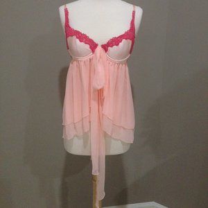 New Victoria's Secret sexy lace Babydoll with matching panty 2pc